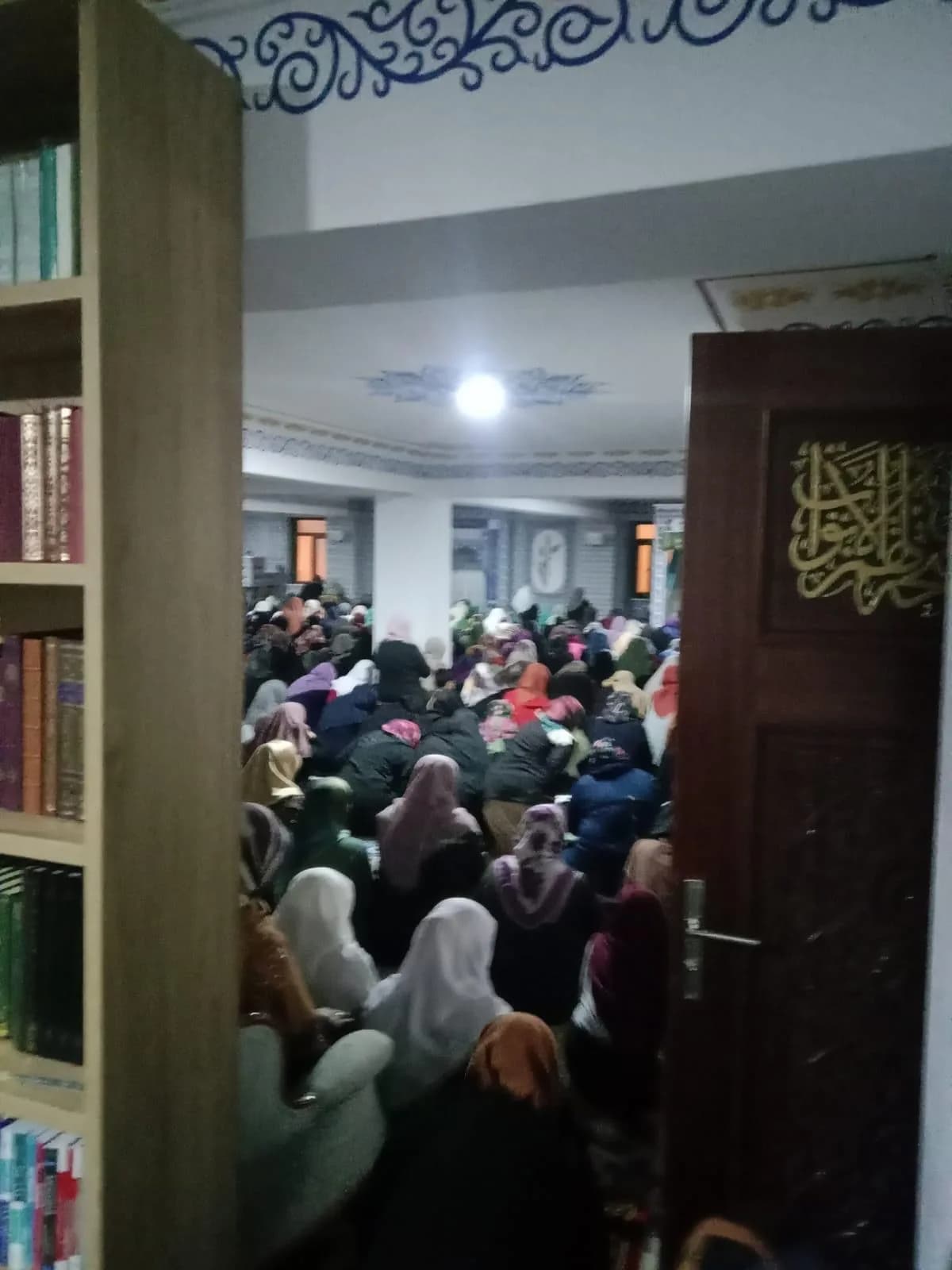 Külliye gece manzarası